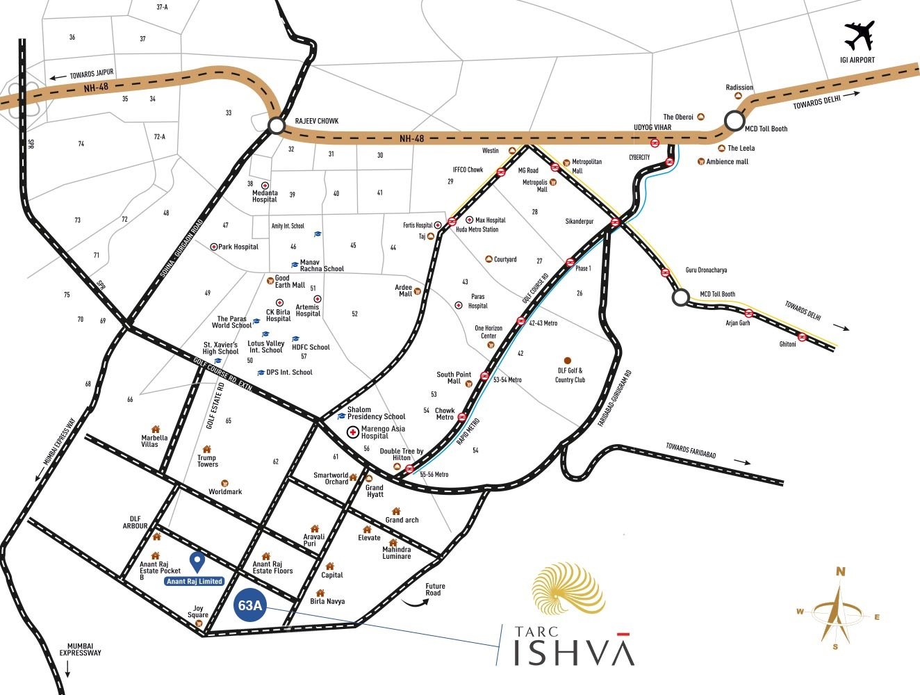 Tarc Ishva Location Map